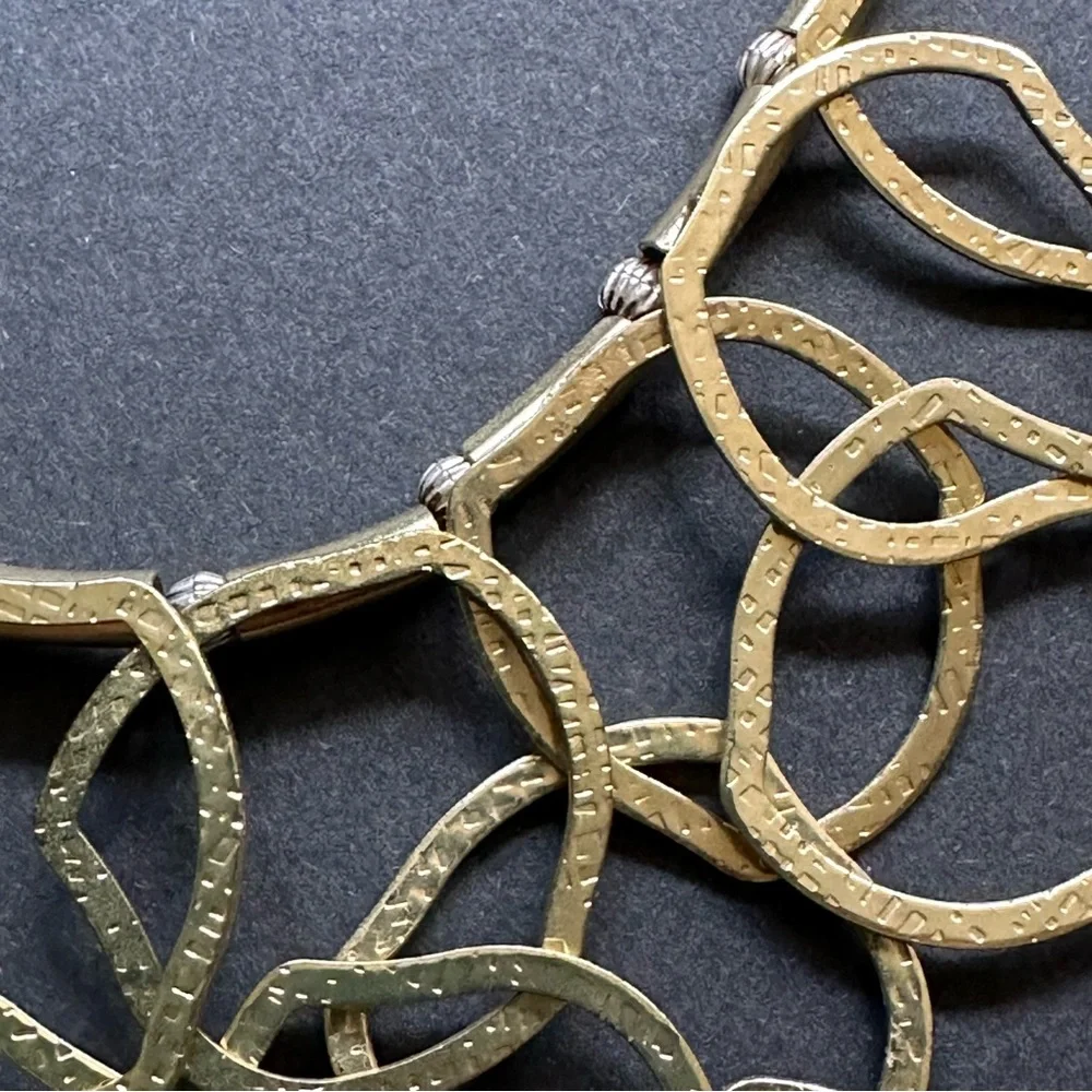 Anthro “Stone Harbor Bib Necklace” - Picture 8 of 13